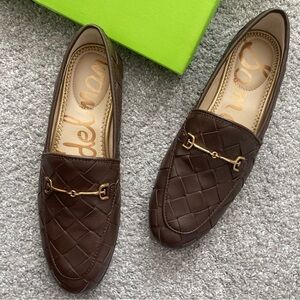 Sam Edelman Loraine Woven Loafers shoes New